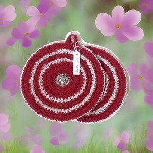 Crochet Pot Holders, Crochet Trivet, Crochet Kitchen Decor, Gifts Under 15